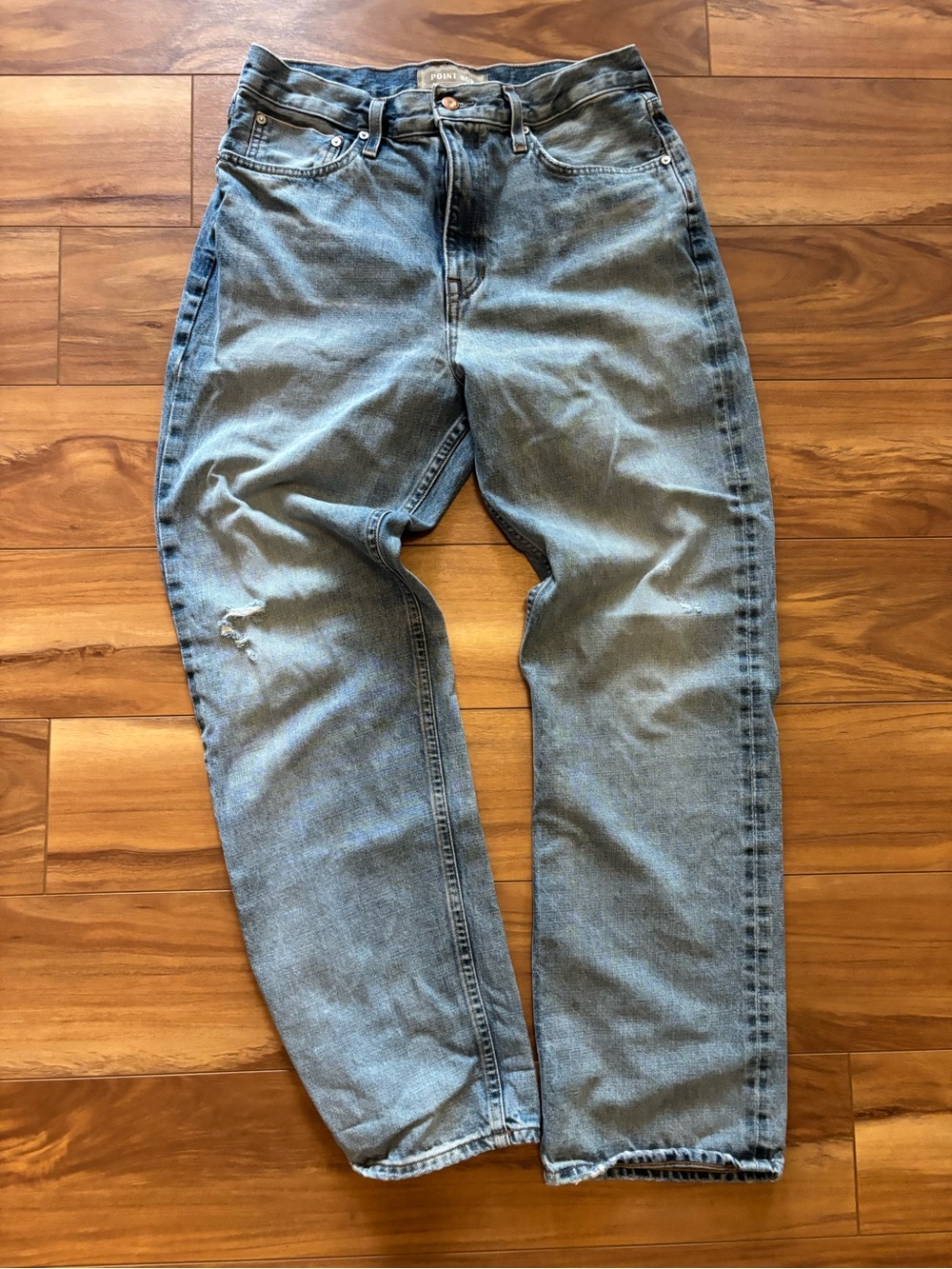 Women’s j Crew Point Sur LA Straight jeans
